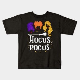 Sanderson Sisters Tour Funny Halloween Witches Movie Kids T-Shirt